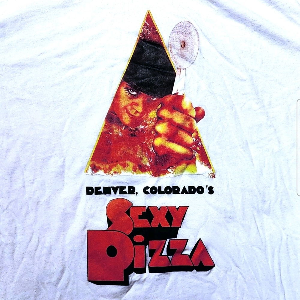 Sexy Pizza Clockwork Orange Shirt